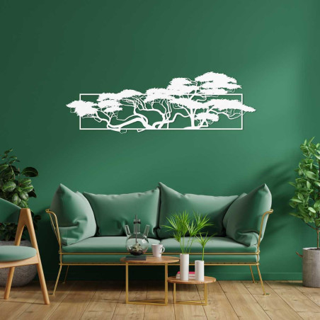 Malowidło ścienne z motywem sosny - TIRALIN