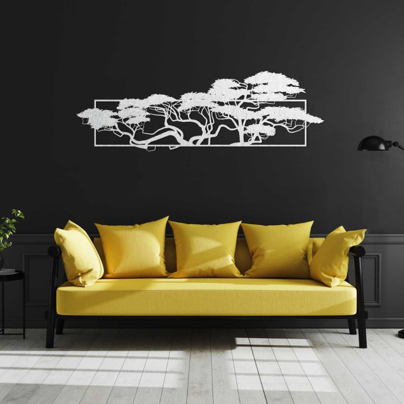 Malowidło ścienne z motywem sosny - TIRALIN