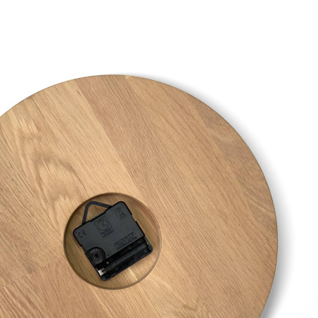 Drewniany zegar do salonu Drewniany zegar do salonu