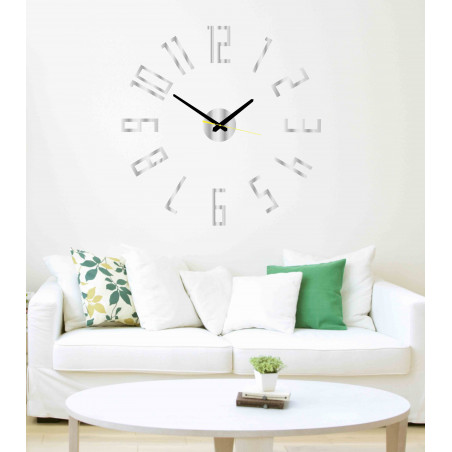 Nowoczesny zegar ścienny z tworzywa sztucznego. Produkcja własna, X-momo Nowoczesny zegar ścienny z tworzywa sztucznego. Produkcja własna, X-momo