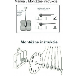 Nowoczesny samoprzylepny zegar ścienny z cyframi rzymskimi, lustrzany. 2