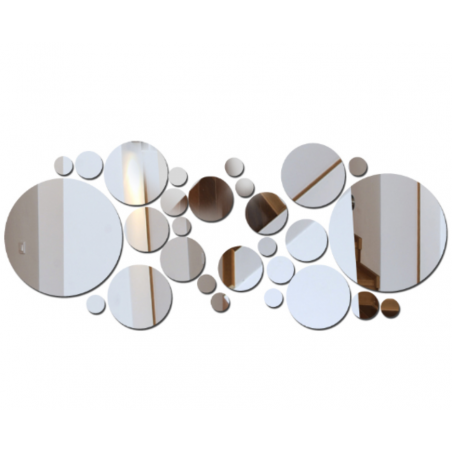 Lustra dekoracyjne. Lustrzana naklejka ścienna, jako obraz lub dekoracja, akrylowa naklejka 3d Lustra dekoracyjne. Lustrzana naklejka ścienna, jako obraz lub dekoracja, akrylowa naklejka 3d