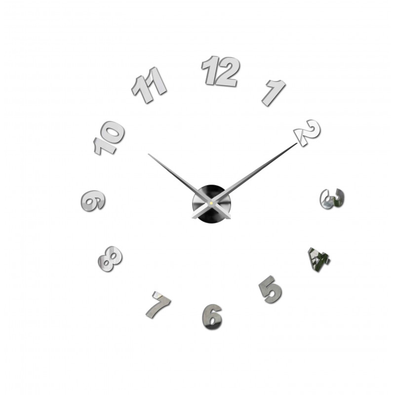 Przyklejane zegary ścienne, luksusowe zegary stentowe, zegary plastikowe