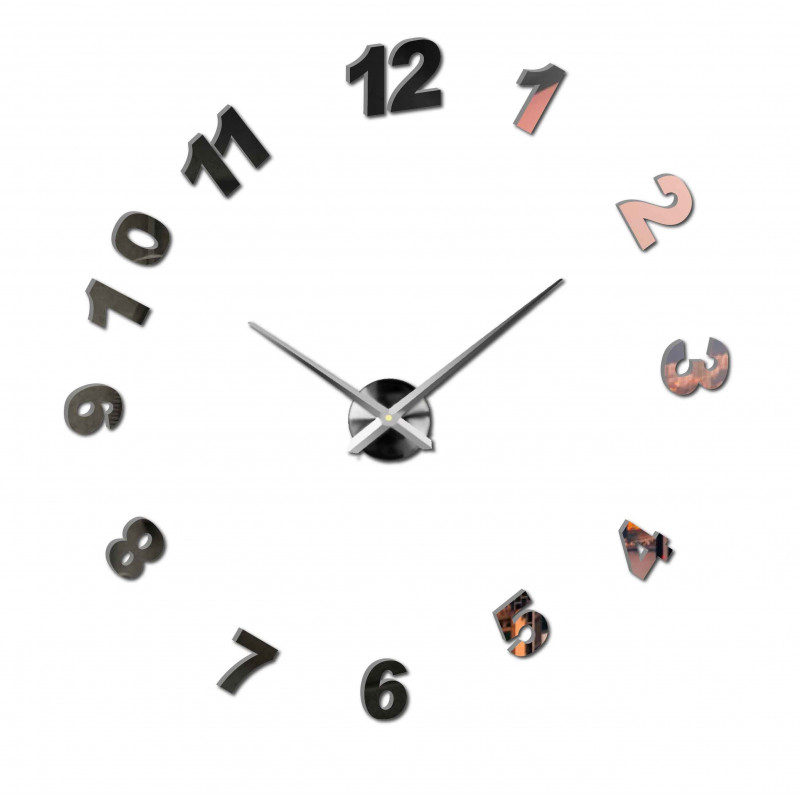 Przyklejane zegary ścienne, luksusowe zegary stentowe, zegary plastikowe