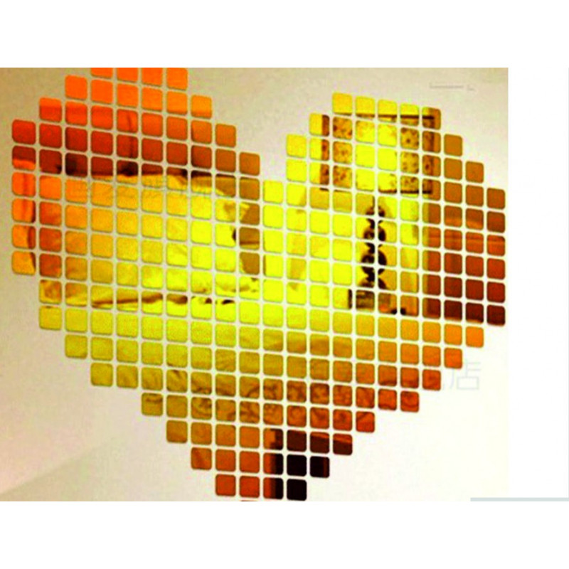 Lustra dekoracyjne. Naklejki lustrzane na ścianę, jako obraz lub dekoracja, naklejka akrylowa 3D