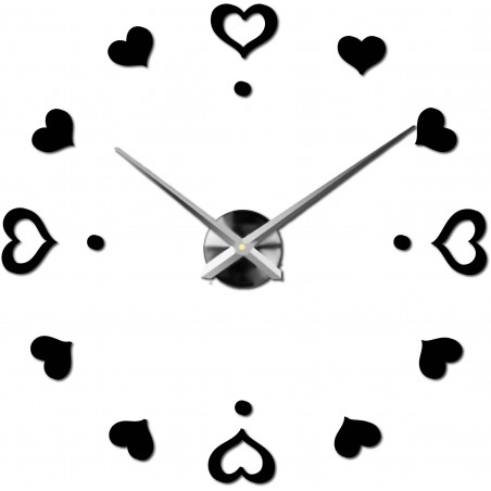 Zegar ścienny samoprzylepny, zegar luksusowy na stencie, zegar plastikowy Zegar ścienny samoprzylepny, zegar luksusowy na stencie, zegar plastikowy