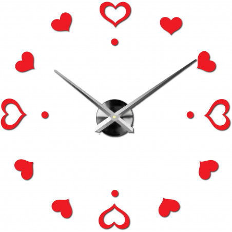 Zegar ścienny samoprzylepny, zegar luksusowy na stencie, zegar plastikowy Zegar ścienny samoprzylepny, zegar luksusowy na stencie, zegar plastikowy