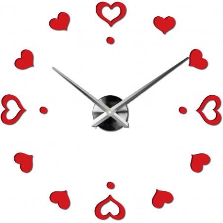 Zegar ścienny samoprzylepny, zegar luksusowy na stencie, zegar plastikowy Zegar ścienny samoprzylepny, zegar luksusowy na stencie, zegar plastikowy