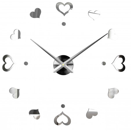 Zegar ścienny samoprzylepny, zegar luksusowy na stencie, zegar plastikowy Zegar ścienny samoprzylepny, zegar luksusowy na stencie, zegar plastikowy