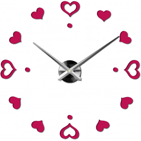 Zegar ścienny samoprzylepny, zegar luksusowy na stencie, zegar plastikowy Zegar ścienny samoprzylepny, zegar luksusowy na stencie, zegar plastikowy