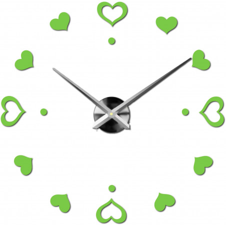 Zegar ścienny samoprzylepny, zegar luksusowy na stencie, zegar plastikowy Zegar ścienny samoprzylepny, zegar luksusowy na stencie, zegar plastikowy