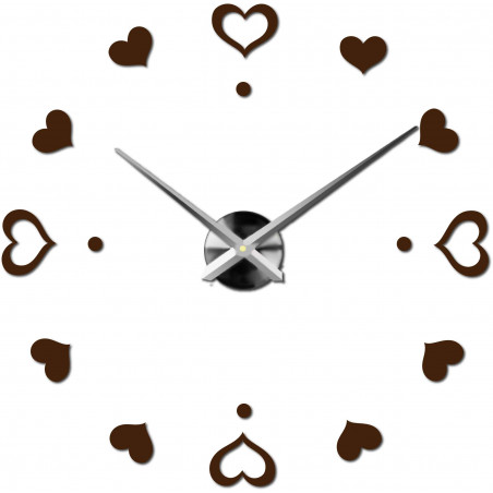 Zegar ścienny samoprzylepny, zegar luksusowy na stencie, zegar plastikowy Zegar ścienny samoprzylepny, zegar luksusowy na stencie, zegar plastikowy