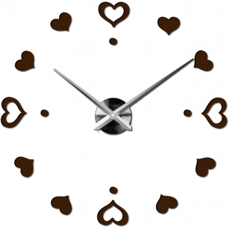 Zegar ścienny samoprzylepny, zegar luksusowy na stencie, zegar plastikowy Zegar ścienny samoprzylepny, zegar luksusowy na stencie, zegar plastikowy