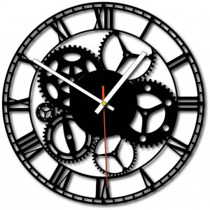 Designerski zegar ścienny do salonu, kuchni, pokoju dziecięcego. Zegar ścienny na prezent. 2