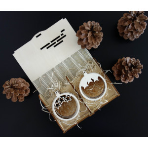 Ozdoby drewniane i plastikowe, ozdoby świąteczne, drewniane akcesoria vintage 2