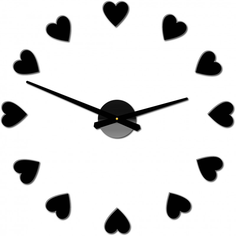 Zegar ścienny, luksusowy zegar ścienny, plastikowy zegar