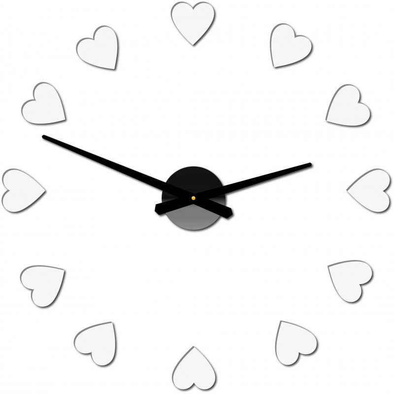 Zegar ścienny, luksusowy zegar ścienny, plastikowy zegar