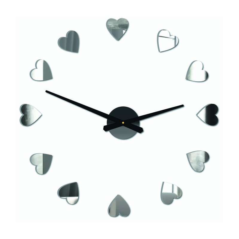 Zegar ścienny, luksusowy zegar ścienny, plastikowy zegar
