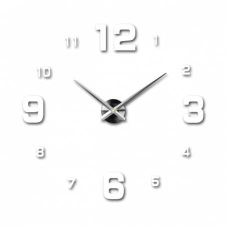 Zegar ścienny samoprzylepny, zegar luksusowy na stencie, zegar plastikowy Zegar ścienny samoprzylepny, zegar luksusowy na stencie, zegar plastikowy