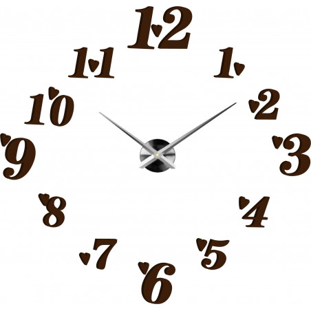 Samoprzylepny zegar ścienny, luksusowy zegar na stencie, zegar plastikowy Samoprzylepny zegar ścienny, luksusowy zegar na stencie, zegar plastikowy