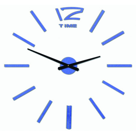 Nowoczesny zegar ścienny, zegar ścienny wykonany z drewna, sklejki