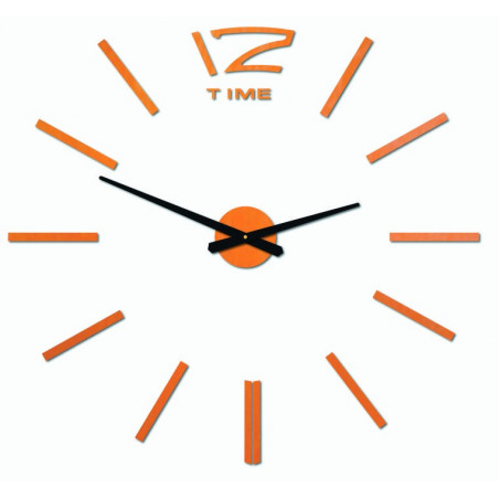 Nowoczesny zegar ścienny, zegar ścienny drewniany, sklejka