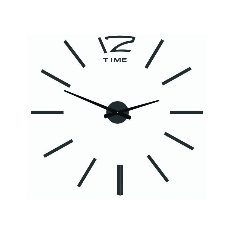 Nowoczesny zegar ścienny, zegar ścienny wykonany z drewna, sklejki