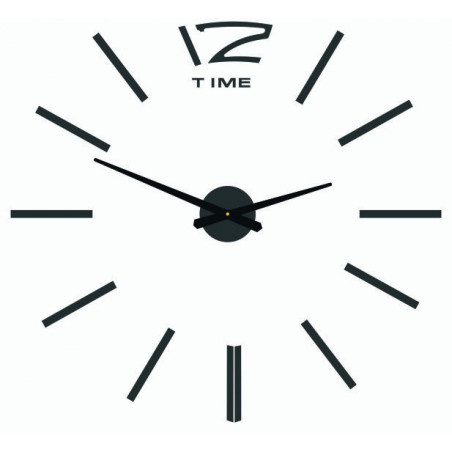 Nowoczesny zegar ścienny, zegar ścienny drewniany, sklejka