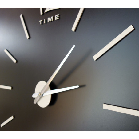 Nowoczesny zegar ścienny, zegar ścienny drewniany, sklejka