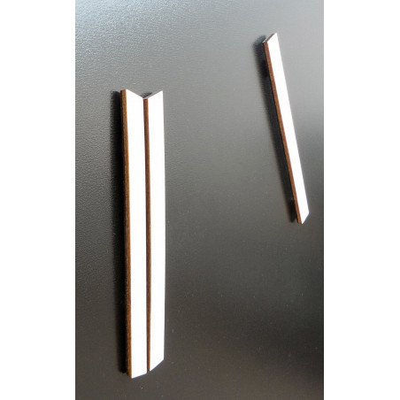 Nowoczesny zegar ścienny, zegar ścienny wykonany z drewna, sklejki