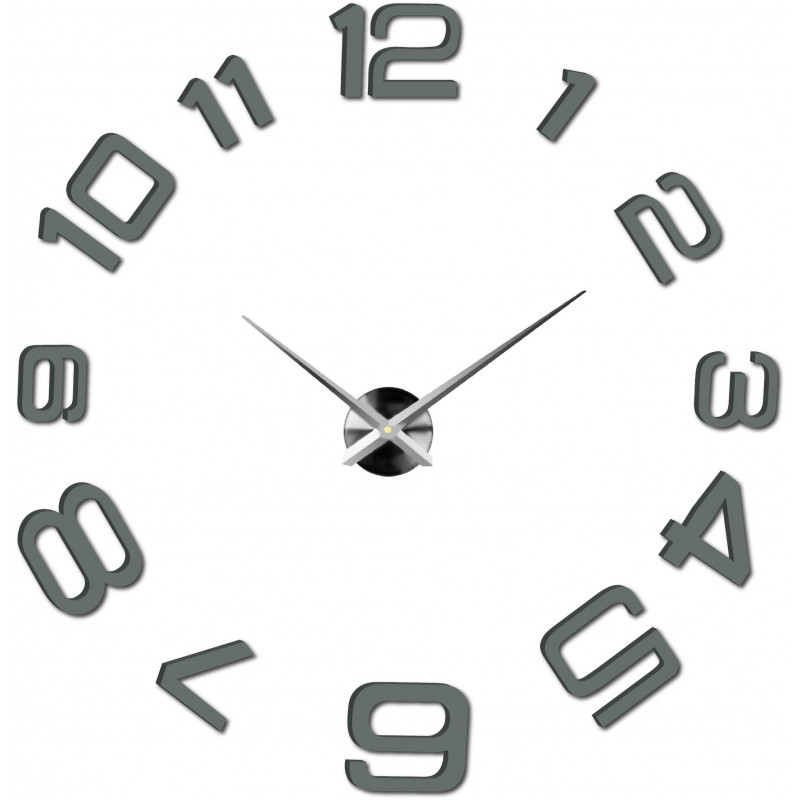 Zegar ścienny z tworzywa sztucznego - PELLO