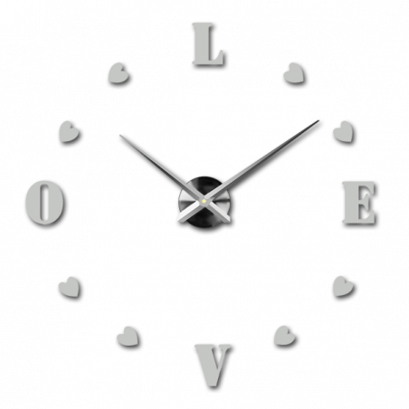 Samoprzylepny zegar ścienny, luksusowy zegar na stencie, zegar plastikowy Samoprzylepny zegar ścienny, luksusowy zegar na stencie, zegar plastikowy