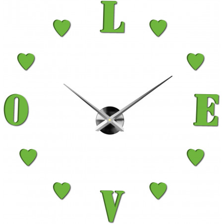 Samoprzylepny zegar ścienny, luksusowy zegar na stencie, zegar plastikowy Samoprzylepny zegar ścienny, luksusowy zegar na stencie, zegar plastikowy