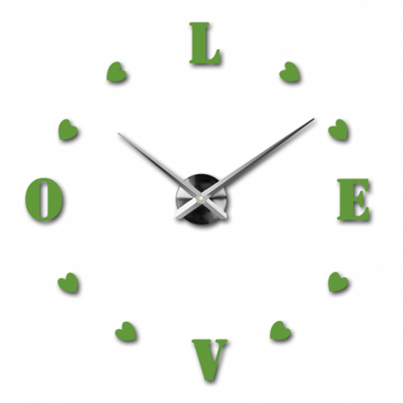 Samoprzylepny zegar ścienny, luksusowy zegar na stencie, zegar plastikowy Samoprzylepny zegar ścienny, luksusowy zegar na stencie, zegar plastikowy