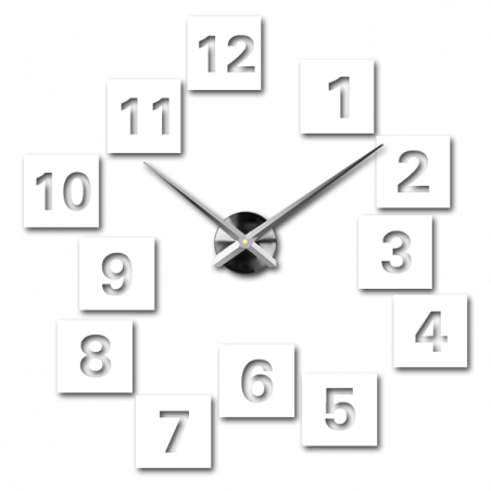 Samoprzylepny zegar ścienny, luksusowy zegar na stencie, zegar plastikowy Samoprzylepny zegar ścienny, luksusowy zegar na stencie, zegar plastikowy