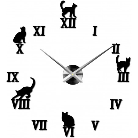 Przyklejane zegary ścienne, luksusowe zegary stentowe, zegary plastikowe