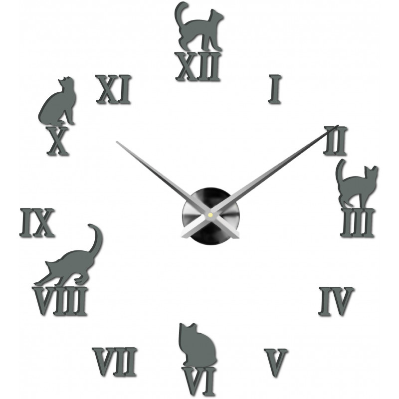 Przyklejane zegary ścienne, luksusowe zegary stentowe, zegary plastikowe