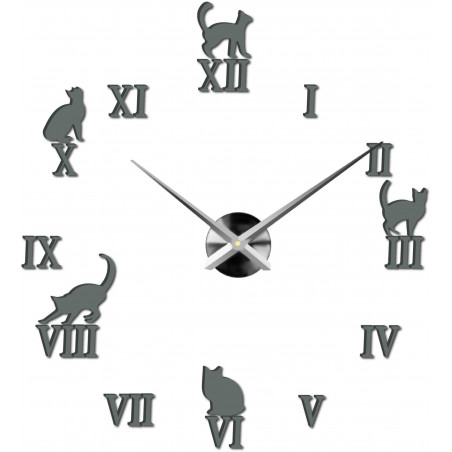 Przyklejane zegary ścienne, luksusowe zegary stentowe, zegary plastikowe