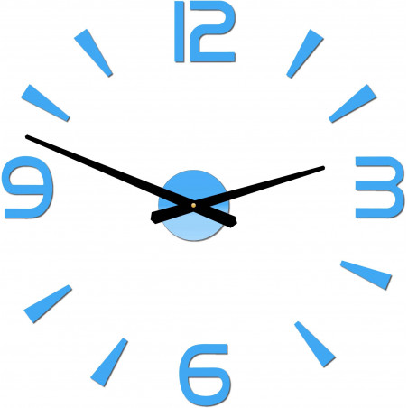 Nowoczesny zegar ścienny samoprzylepny Stor 2D pleksi Nowoczesny zegar ścienny samoprzylepny Stor 2D pleksi