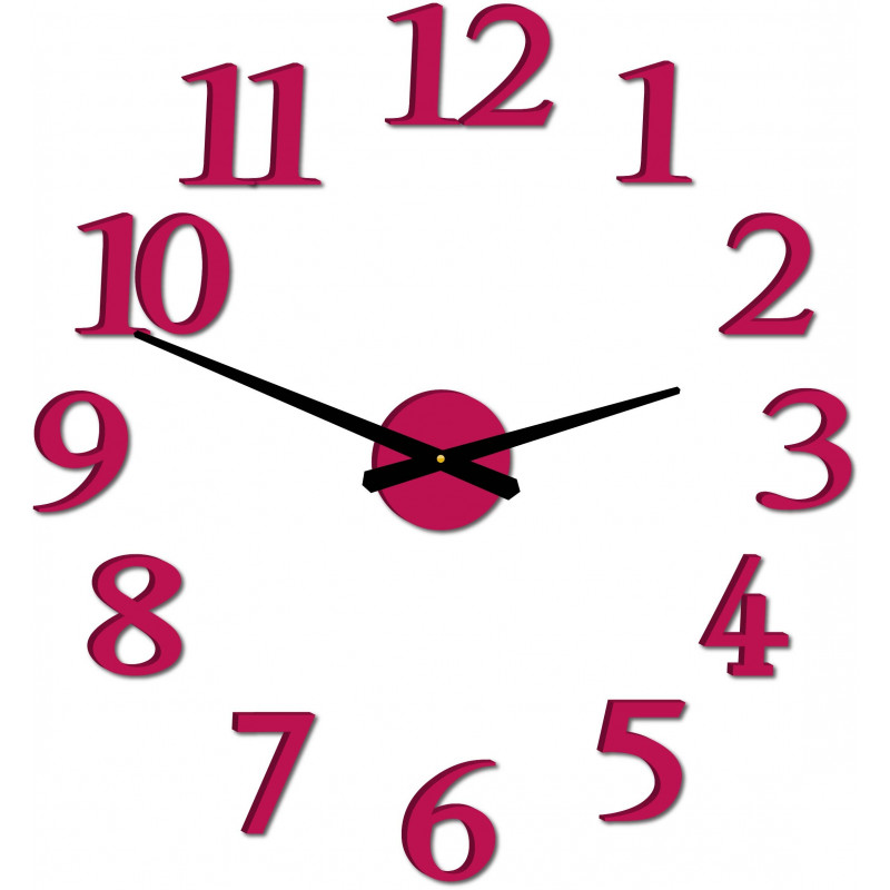 Nowoczesny zegar ścienny JOLYI FOX Plexi