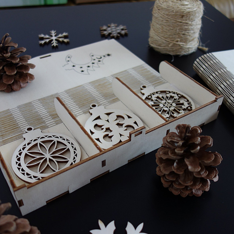 Ozdoby na choinkę, 1 zestaw-18 sztuk