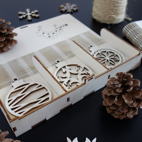 Kolekcja ozdób choinkowych, 1 zestaw 18 szt