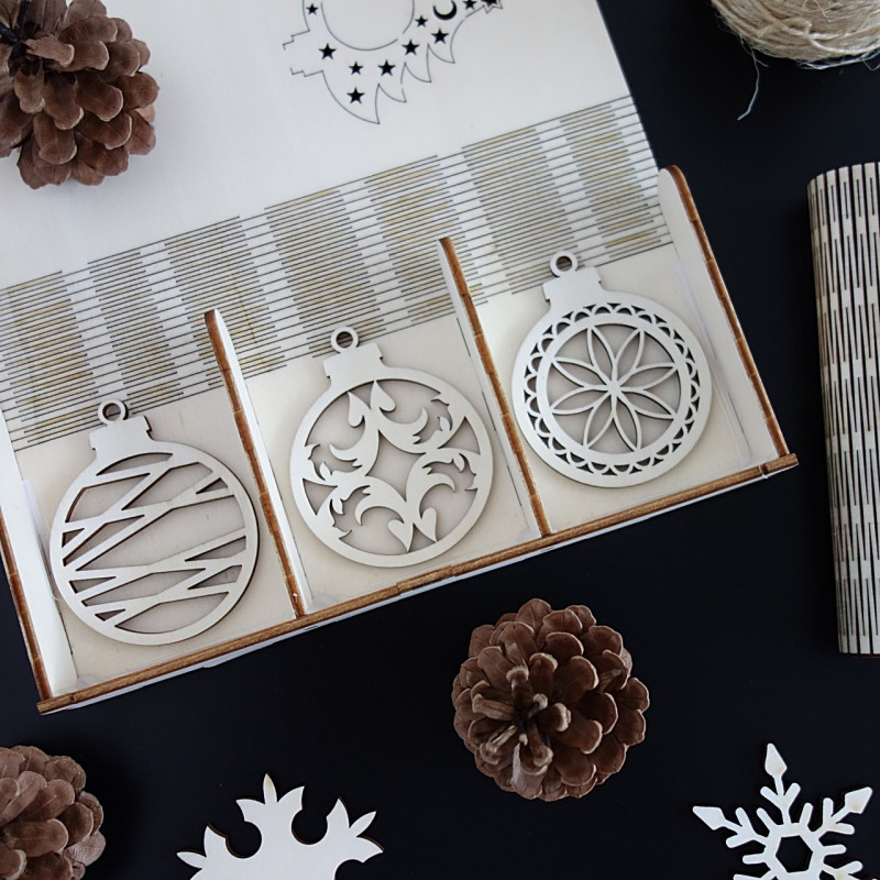 Kolekcja ozdób choinkowych, 1 zestaw 18 szt