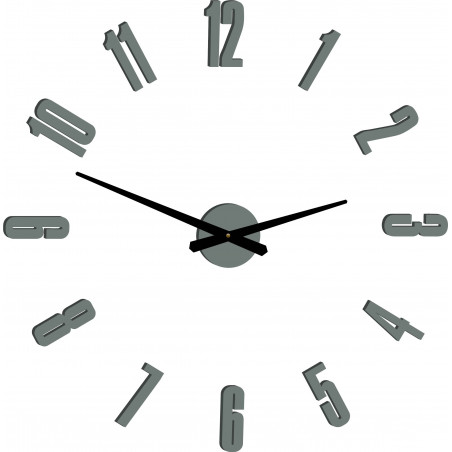 Nowoczesny zegar ścienny ARABSKI PLEXI Nowoczesny zegar ścienny ARABSKI PLEXI