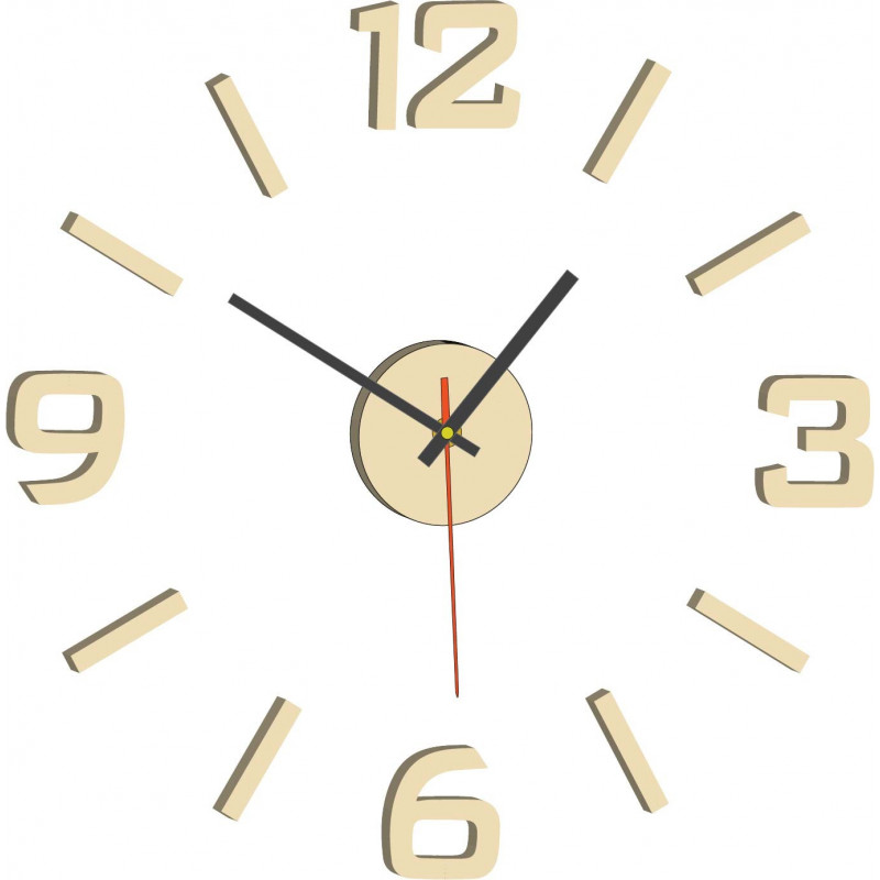 Klej do zegara ściennego XS SANDERO