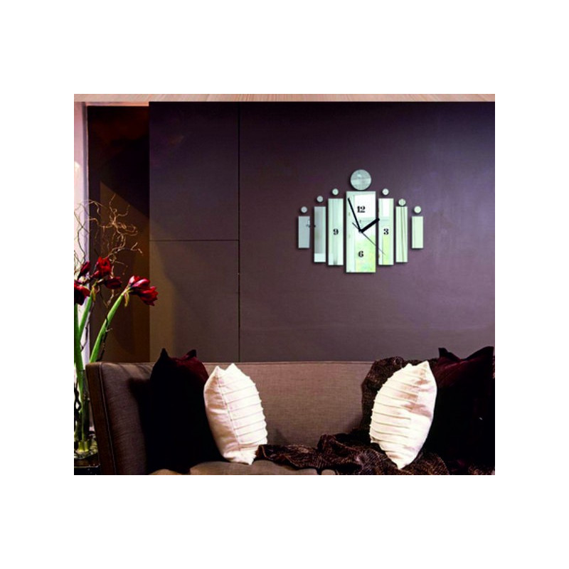 Samoprzylepny zegar ścienny HOJOKER DIY jako prezent