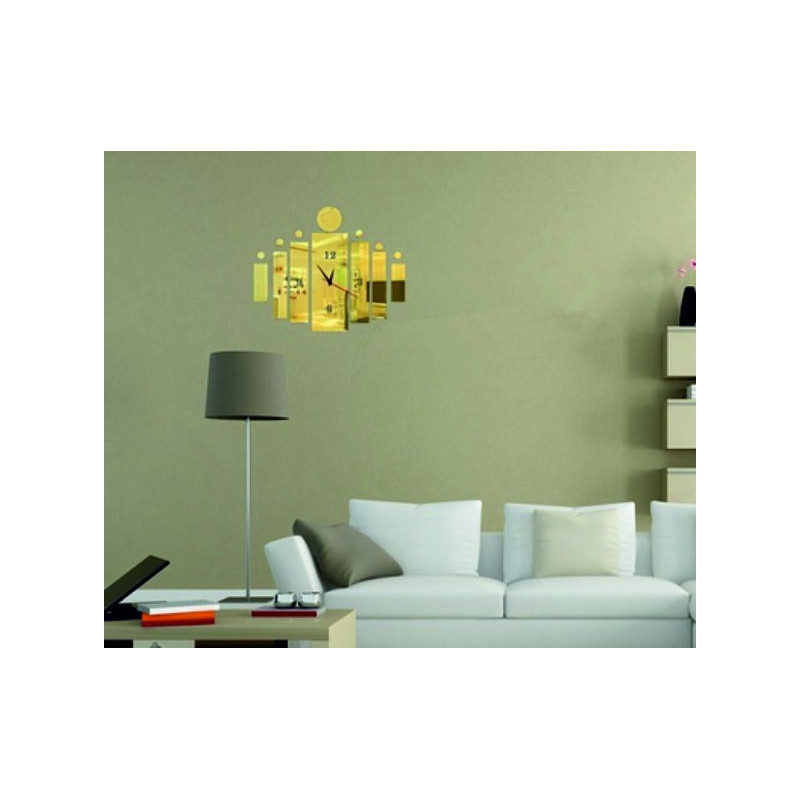 Zegar ścienny naklejany na prezent DIY HOJOKER