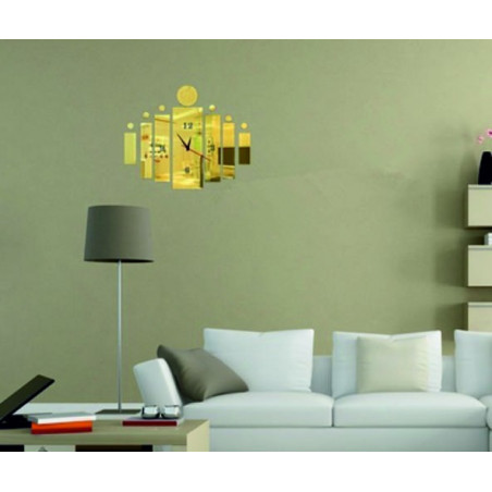 Samoprzylepny zegar ścienny HOJOKER DIY jako prezent Samoprzylepny zegar ścienny HOJOKER DIY jako prezent