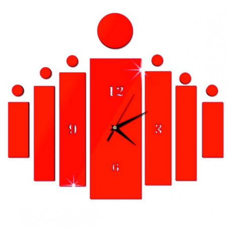 Samoprzylepny zegar ścienny HOJOKER DIY jako prezent Samoprzylepny zegar ścienny HOJOKER DIY jako prezent