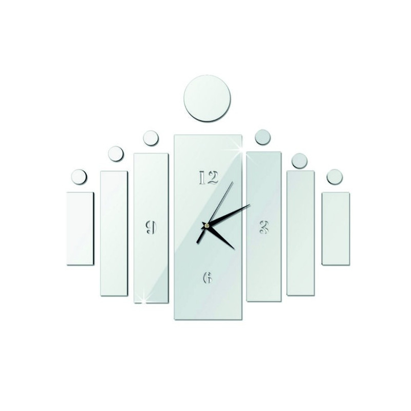 Zegar ścienny naklejany na prezent DIY HOJOKER